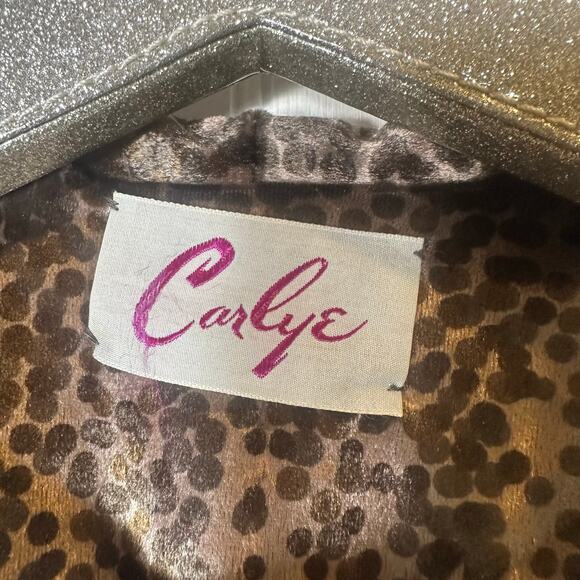 Carlye Vintage Leopard Print Velvet Maxi Dress - Picture 10 of 11